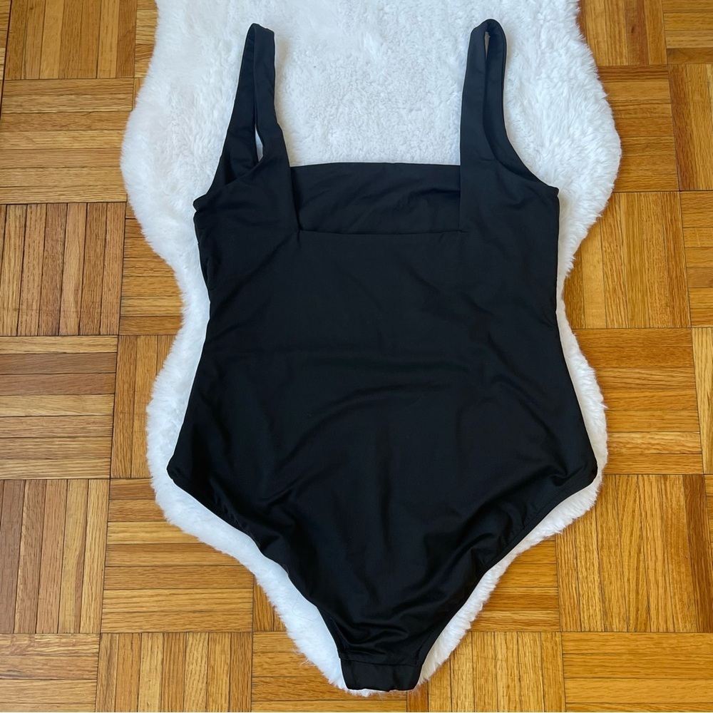 BONDI BORN Gwen Square Neck One-Piece Swimsuit - Picture 3 of 10